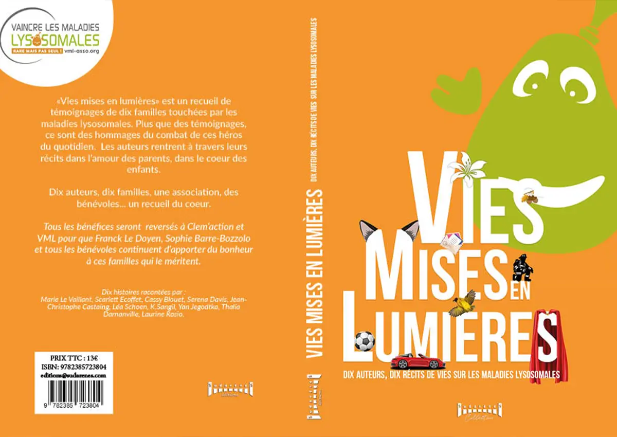 Soutenir Vaincre les Maladies Lysosomales avec Clem’Action et Sudarènes Editions